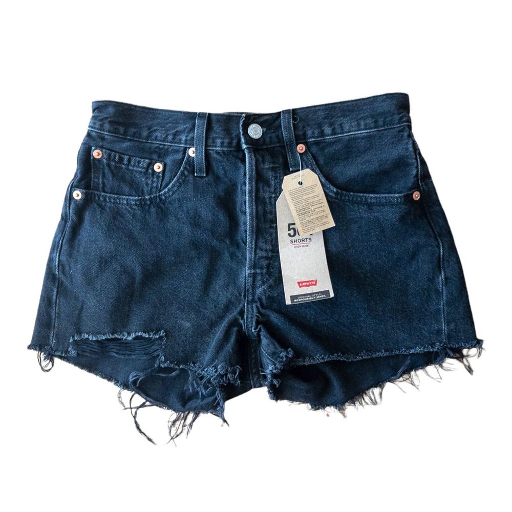 Levi’s Denim High Waisted 501 Shorts : SZ 26